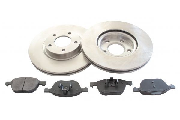MAPCO 47517: Kit dischi e pastiglie Assale anteriore, Ø: 300mm, ventilato