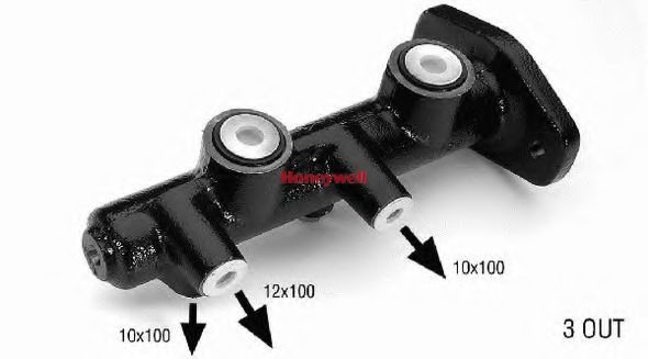 BENDIX 131705B: Peapiduri silinder 23,8mm