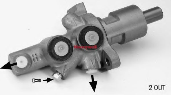 BENDIX 132278B: Peapiduri silinder 23,8mm