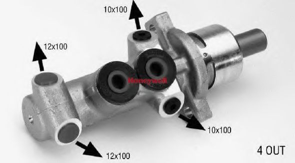BENDIX 132537B: Peapiduri silinder 22,2mm