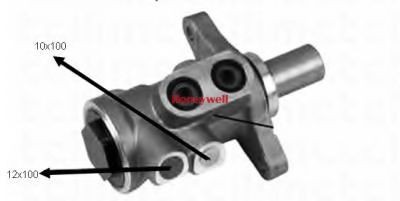 BENDIX 133051B: Peapiduri silinder 23,81mm