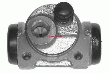 BENDIX 251032B: Rattapidurisilinder taga vasakul, koos integreeritud seadistajaga