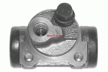 BENDIX 251052B: Rattapidurisilinder taga vasakul, koos integreeritud seadistajaga