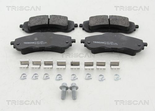 TRISCAN 8120 68109: Piduriketas Ø: 242mm, õhutusega, Ø: 242mm