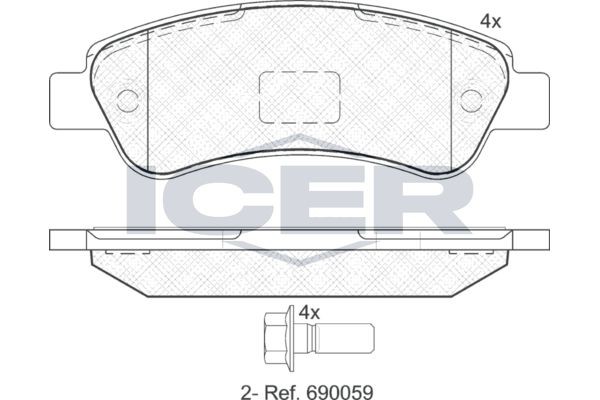 ICER 141804: Piduriklotsid
