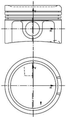 KOLBENSCHMIDT 99933610: Piston