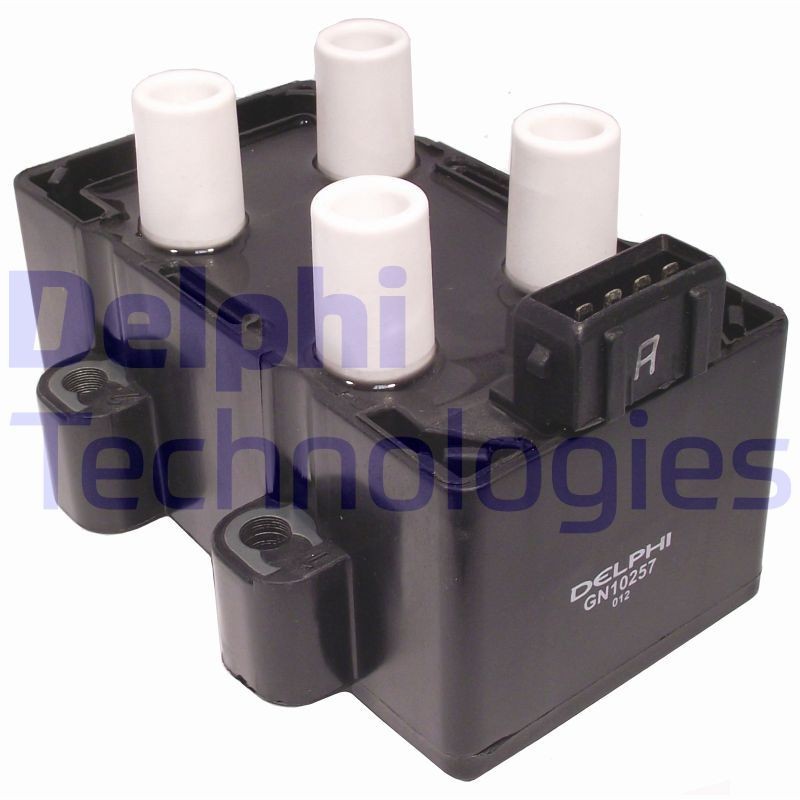 DELPHI GN10257-12B1: Uždegimo ritė 12V, 4poliai