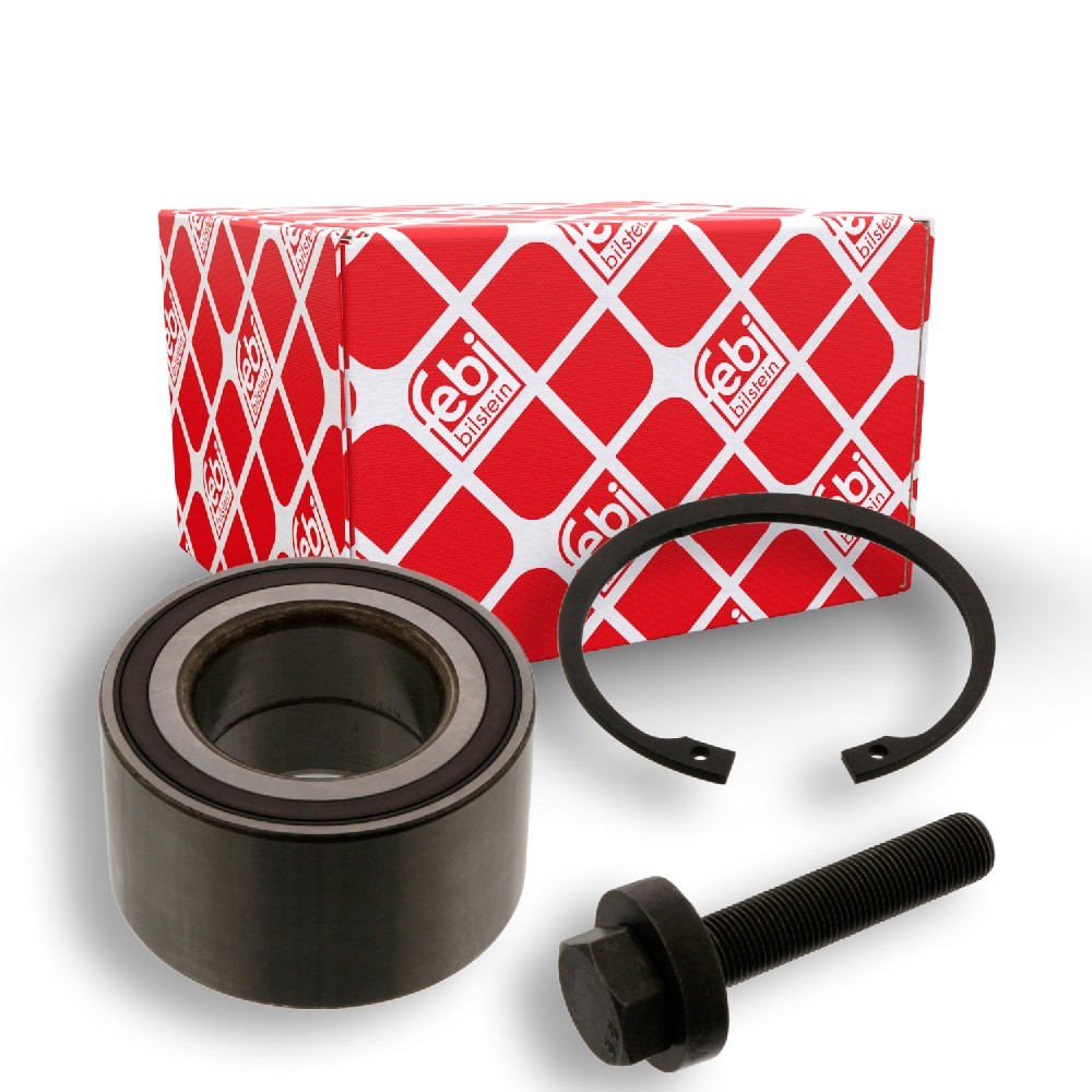 FEBI BILSTEIN 38863: Set rulment roata Axa fata stanga, Axa fata dreapta, cu senzor magnetic inelar integrat, cu senzor ABS, cu inel siguranta