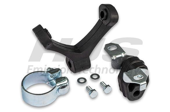 HJS 82 11 9128: Set montare, toba esapament cu carcasa