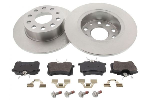 MAPCO 47831: Set frana, frana disc puntea spate, Ř: 255mm, plin