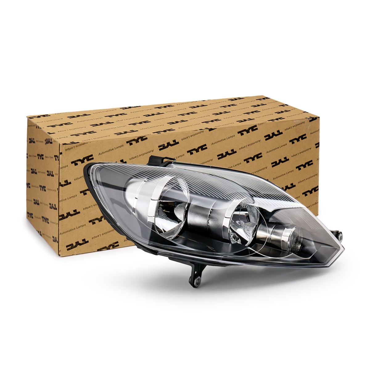 TYC 20-12157-05-2: Far dreapta, H7, H15, cu motor electric