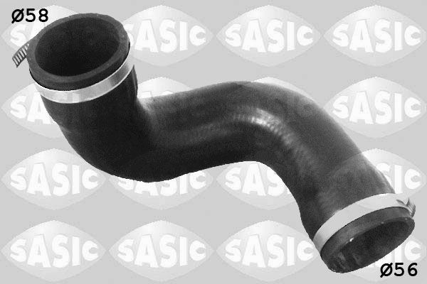 SASIC 3330017: Kompressoriõhuvoolik Kompressoriõhu radiaator, Väljapääs