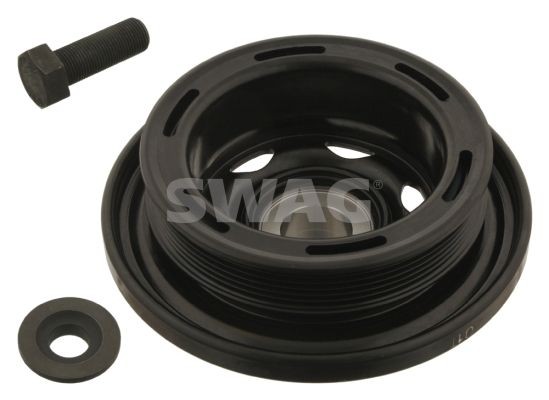 SWAG 10 93 3600: Fulie curea, arbore cotit cu saiba distantier, cu surub, pentru arbore cotit