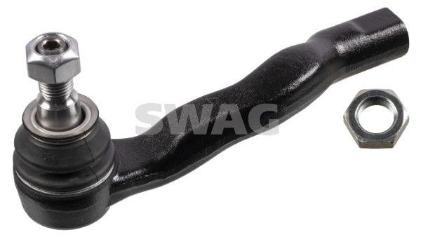 SWAG 10 93 3703: Rotule de direction Essieu avant gauche, 168mm, avec contre-écrou