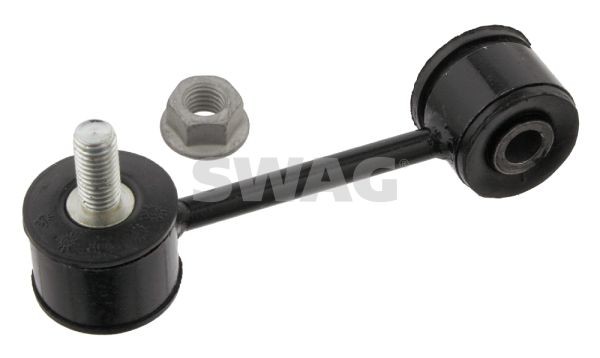 SWAG 30 93 0154: Stabilisaator, Stabilisaator esisild vasakul, esisild paremal, 105mm, Metall, kinnitusmutriga