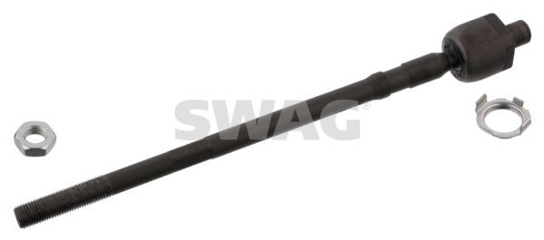 SWAG 80 93 2040: Articulatie axiala, cap de bara Axa fata stanga, 320mm, cu contrapiuliță, cu tablă de siguranță