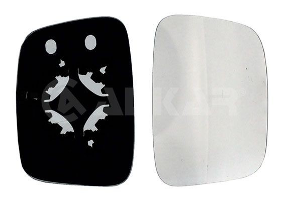 ALKAR 6402985: Sticla oglinda, oglinda retrovizoare exterioara dreapta