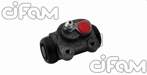 CIFAM 101-437: Cilindretto freno con regolatore integrato