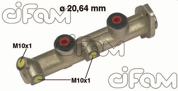 CIFAM 202-085: Pompa centrala, frana