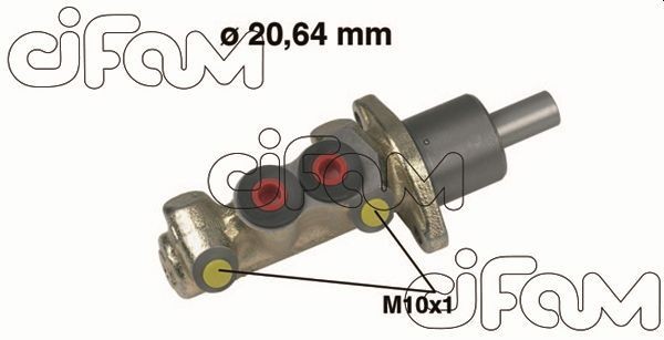CIFAM 202-125: Peapiduri silinder