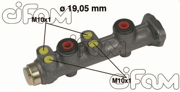 CIFAM 202-150: Peapiduri silinder