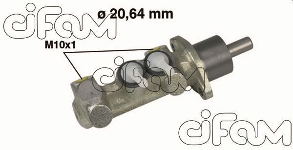 CIFAM 202-159: Pompa centrala, frana