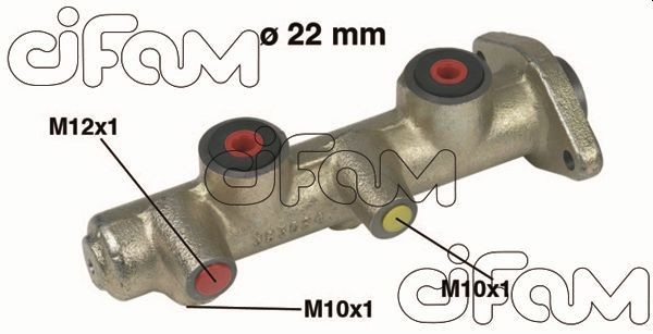 CIFAM 202-167: Peapiduri silinder