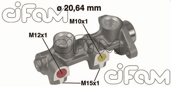 CIFAM 202-180: Peapiduri silinder