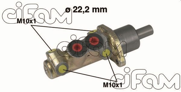 CIFAM 202-196: Peapiduri silinder