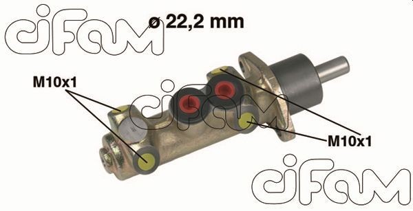 CIFAM 202-208: Peapiduri silinder