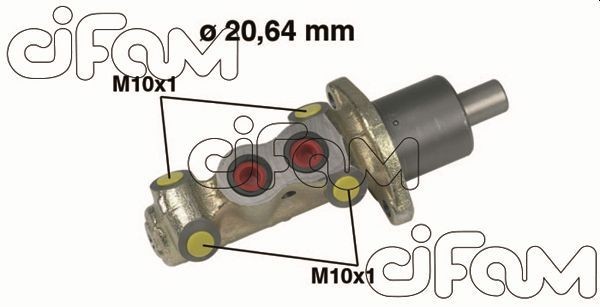 CIFAM 202-226: Peapiduri silinder