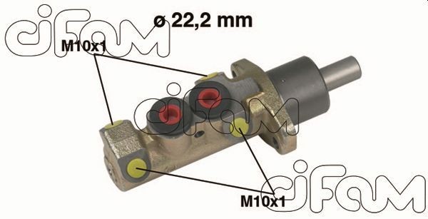 CIFAM 202-228: Huvudbromscylinder