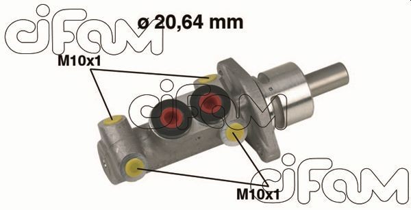 CIFAM 202-277: Peapiduri silinder