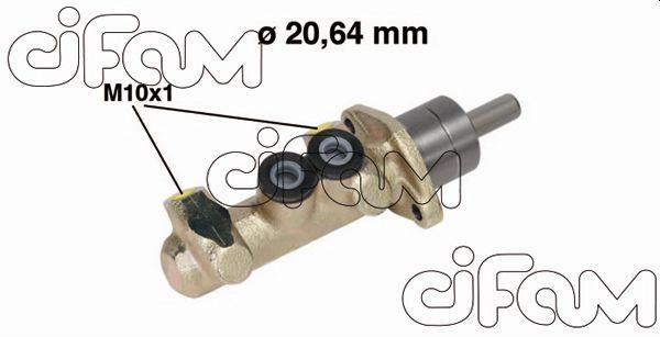 CIFAM 202-340: Pompa centrala, frana