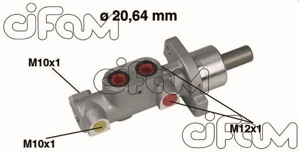 CIFAM 202-357: Peapiduri silinder