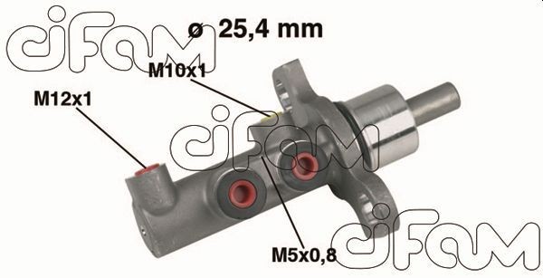 CIFAM 202-438: Pompa centrala, frana
