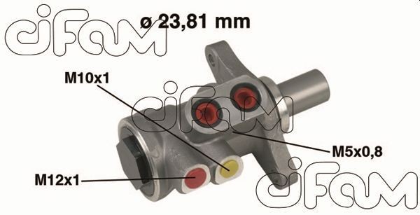 CIFAM 202-448: Pompa centrala, frana