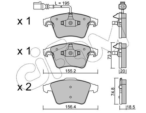 CIFAM 607-122: Set articulatie, planetara