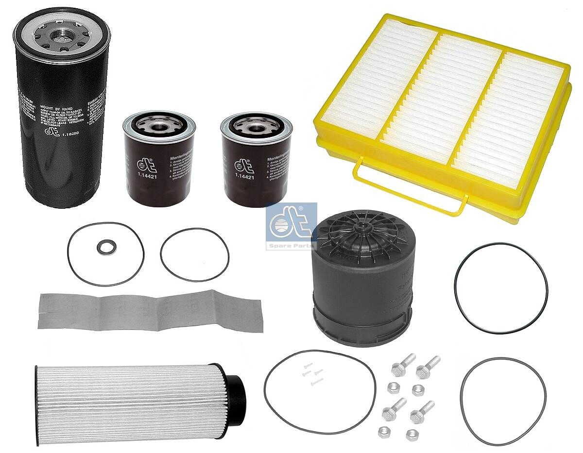 DT Spare Parts 1.34068: Filtrs-Komplekts