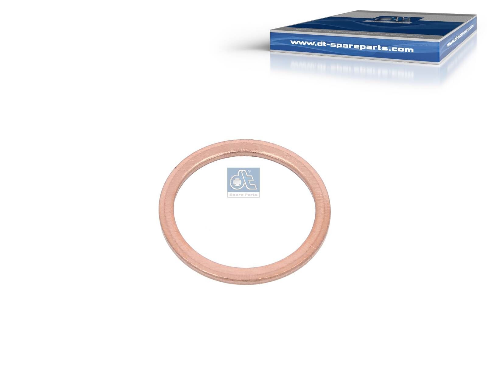DT Spare Parts 6.20410: Rõngastihend, õli äravoolukruvi Vask, Siseläbimõõt: 24mm