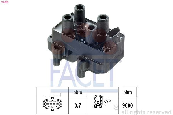 FACET BT.0137: Chit reparatie, distribuitor aprindere Made in Italy - OE Equivalent
