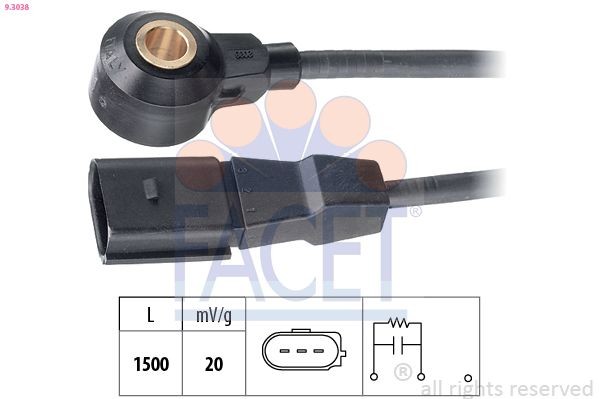 FACET HT.0751: Remondikomplekt, süütejagaja Made in Italy - OE Equivalent