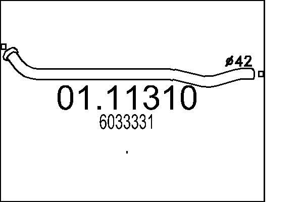 MTS 01.11310: Heitgaasitoru
