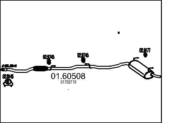 MTS 01.60508: Lõppsummuti 2930mm