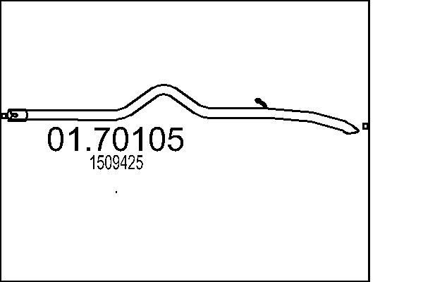 MTS 01.70105: Racord evacuare