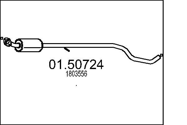 MTS 02.9561: Tampon cauciuc, amortizor esapament