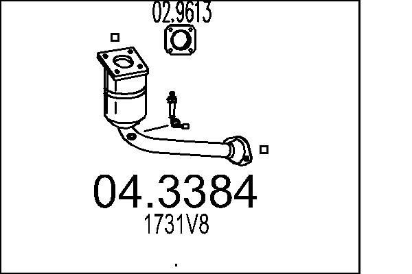 MTS 04.3384: Catalizator