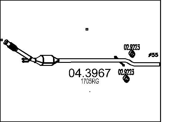 MTS 04.3967: Katalüsaator