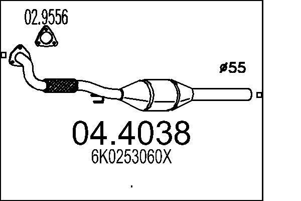 MTS 04.4038: Katalüsaator