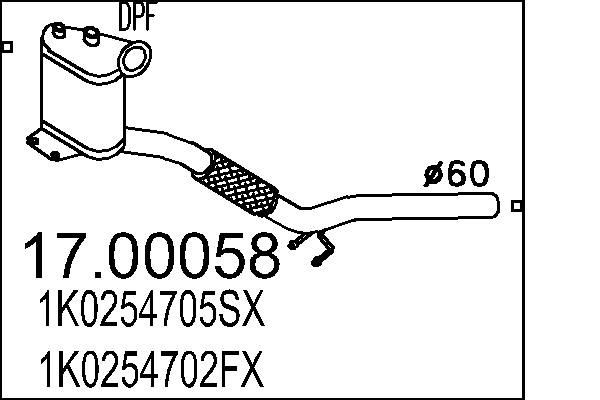 MTS 17.00058: Filtru de particule